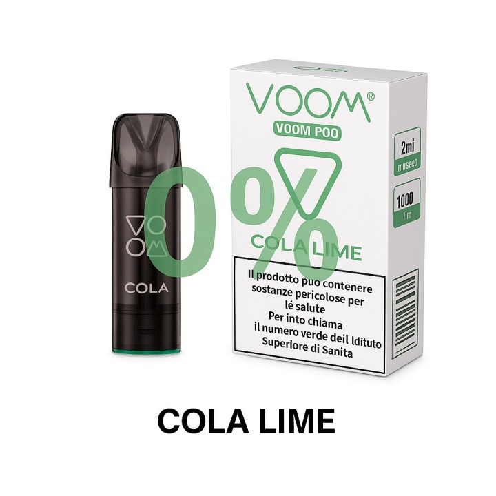 VOOM POD 0% COLA LIME