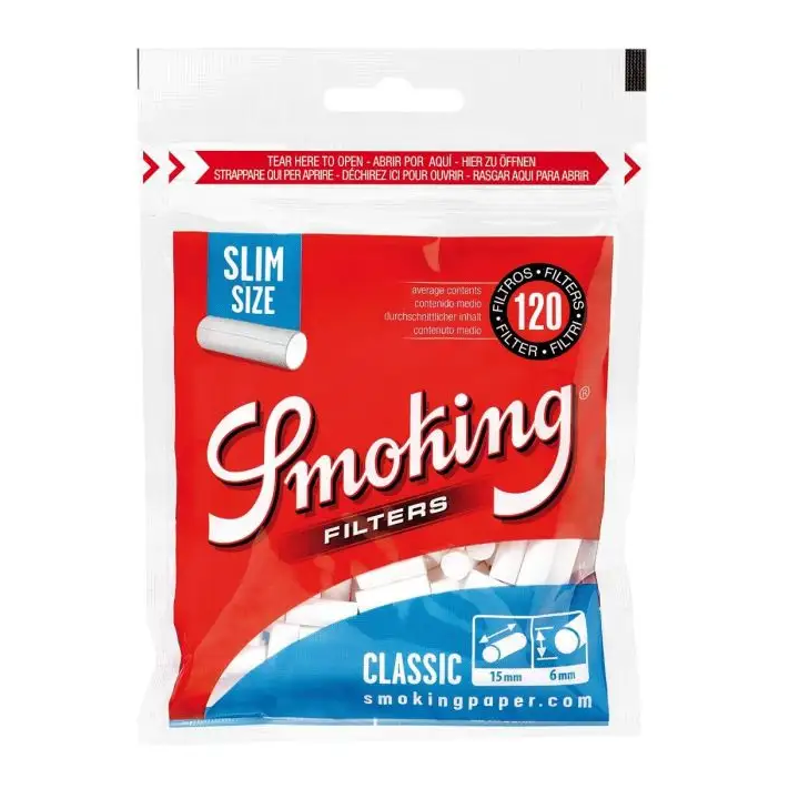 SMOKING Filtri Slim 6mm in Busta scx30pz