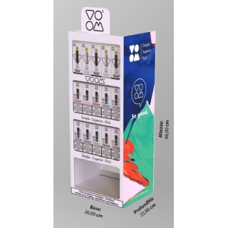 Espositore Alto 4 Piani stretto