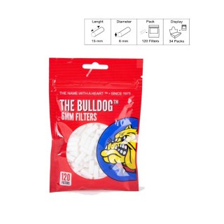 BULLDOG FILTRI 6mm BUSTINA 120pzx34cf (4080 unt.)