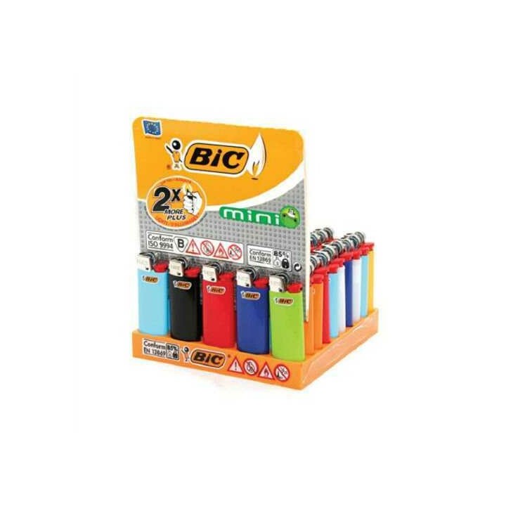 Accendino BIC Mini J25 Pietrina 50pz