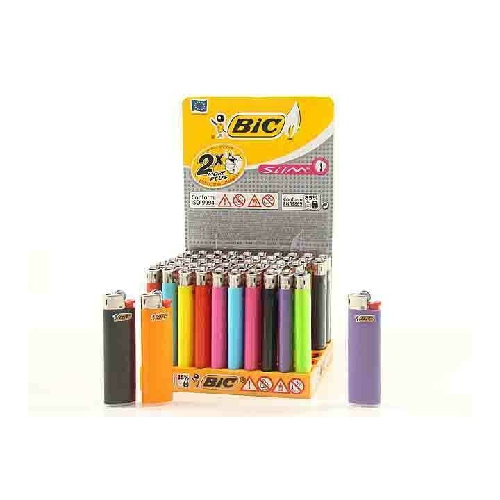 Accendino BIC SLIM J23 Pietrina 50pz