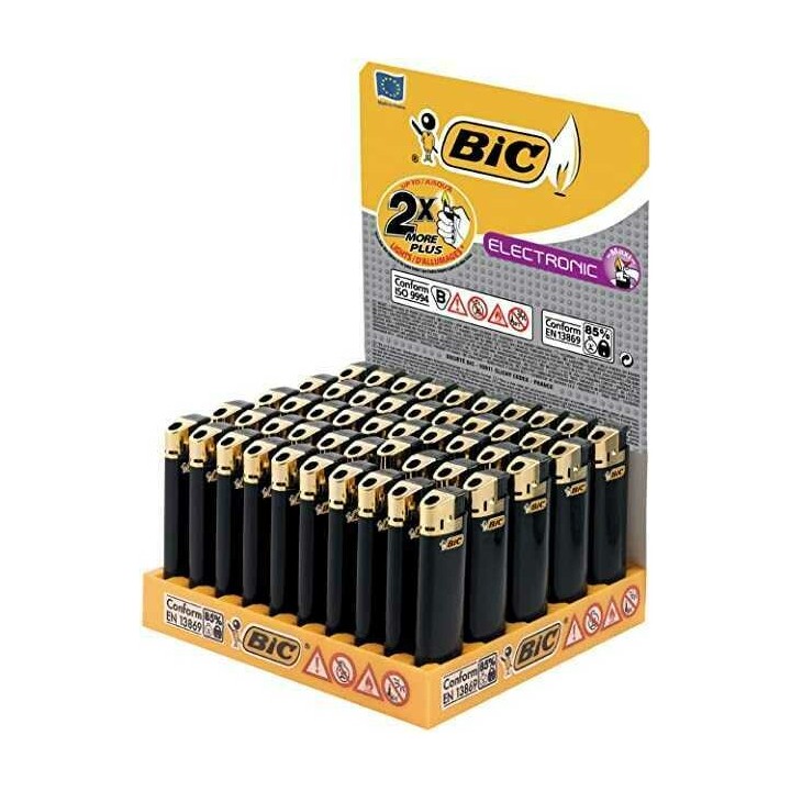 Accendini BIC MAXI J26 Pietrina 50 pz