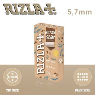 RIZLA FILTRI ULTRA SLIM 5,7mm 120x20 NATURA BIO