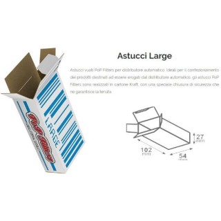 POP FILTERS Astucci Vuoti BOX LARGE scx250pz