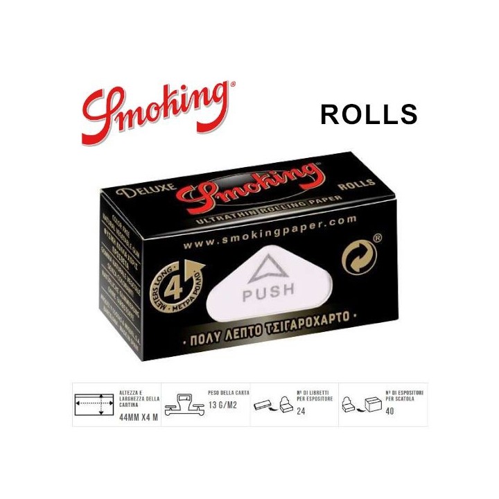 smoking rolls deluxe 24pz