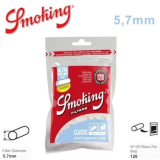 FILTRO SMOKING ULTRA SLIM 5,7 LONG 30X120
